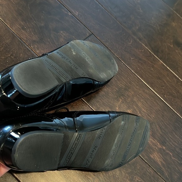 Walking cradles Mark Lemp black patent leather shoe 8 - Picture 8 of 14